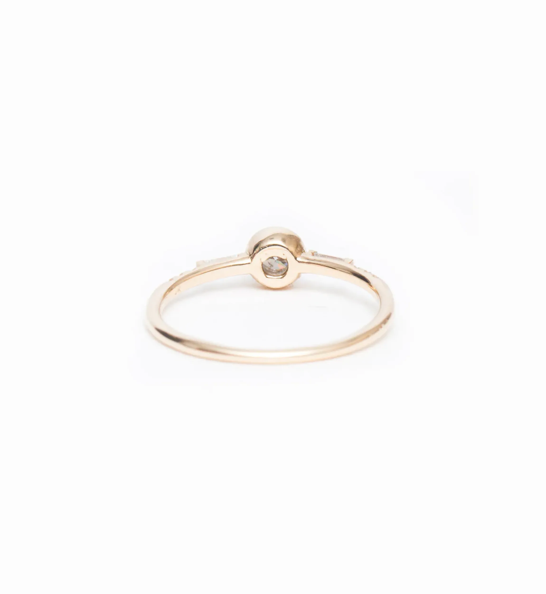 Diamond Baguette Mini Equilibrium Ring