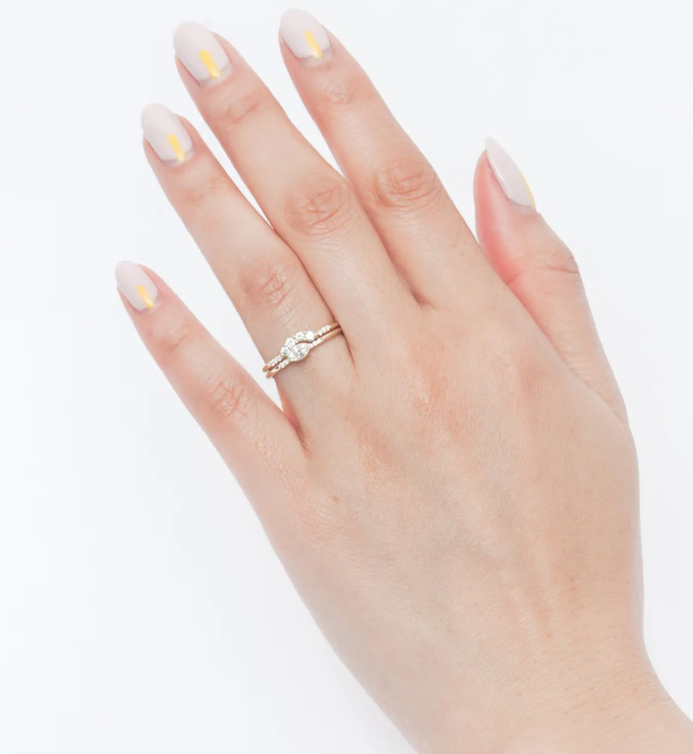 Diamond Marquise Equilibrium Ring