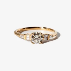 Diamond Una Corda Ring