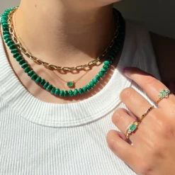 Emerald Lexie Necklace