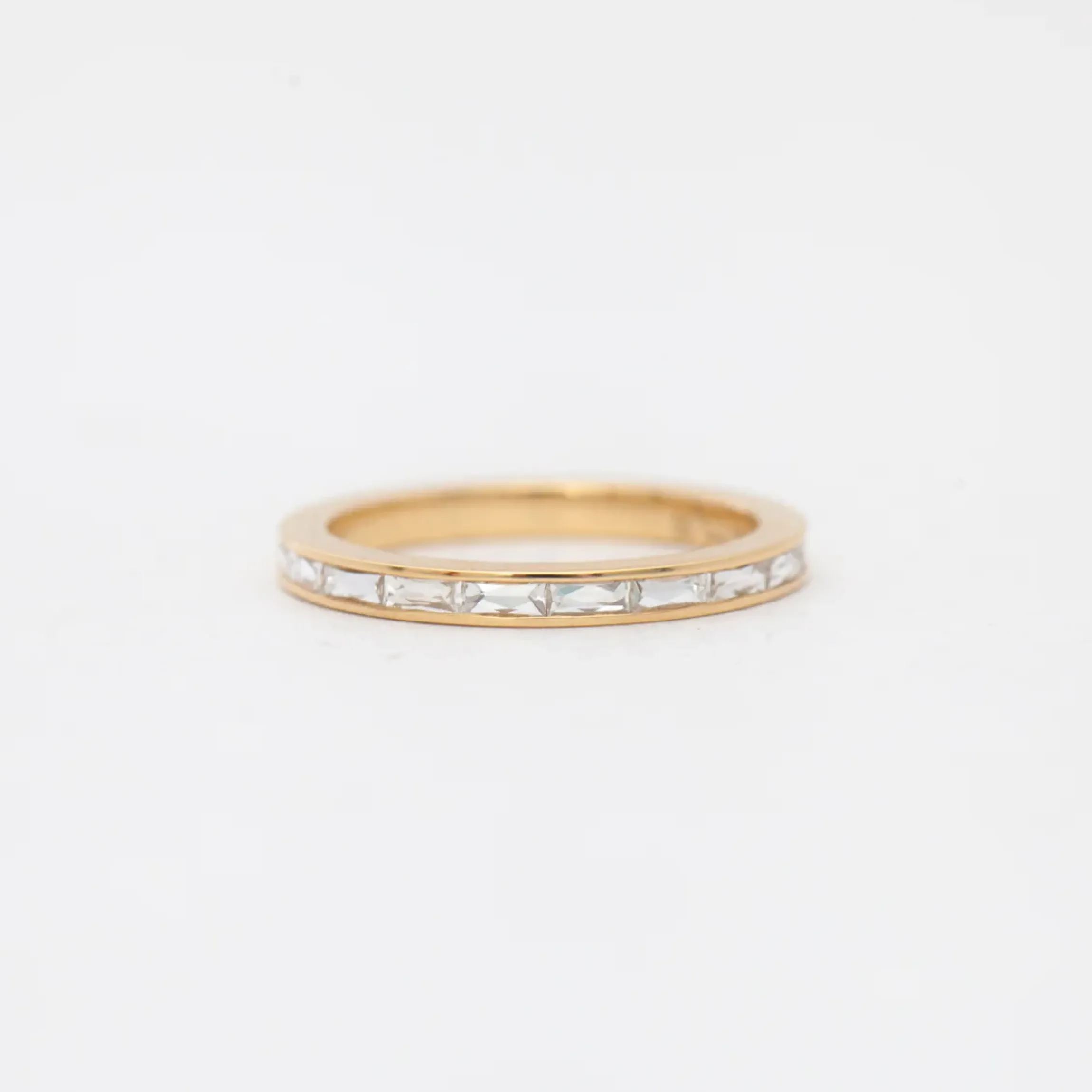Emma French-Cut Half Eternity Band