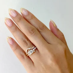 Exclusive Prism Diamond Cluster Band