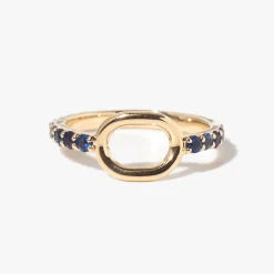 Fara Ring with Sapphires