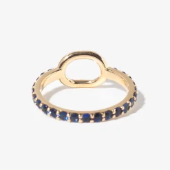 Fara Ring with Sapphires