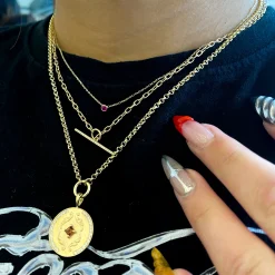 Garnet Callie Necklace