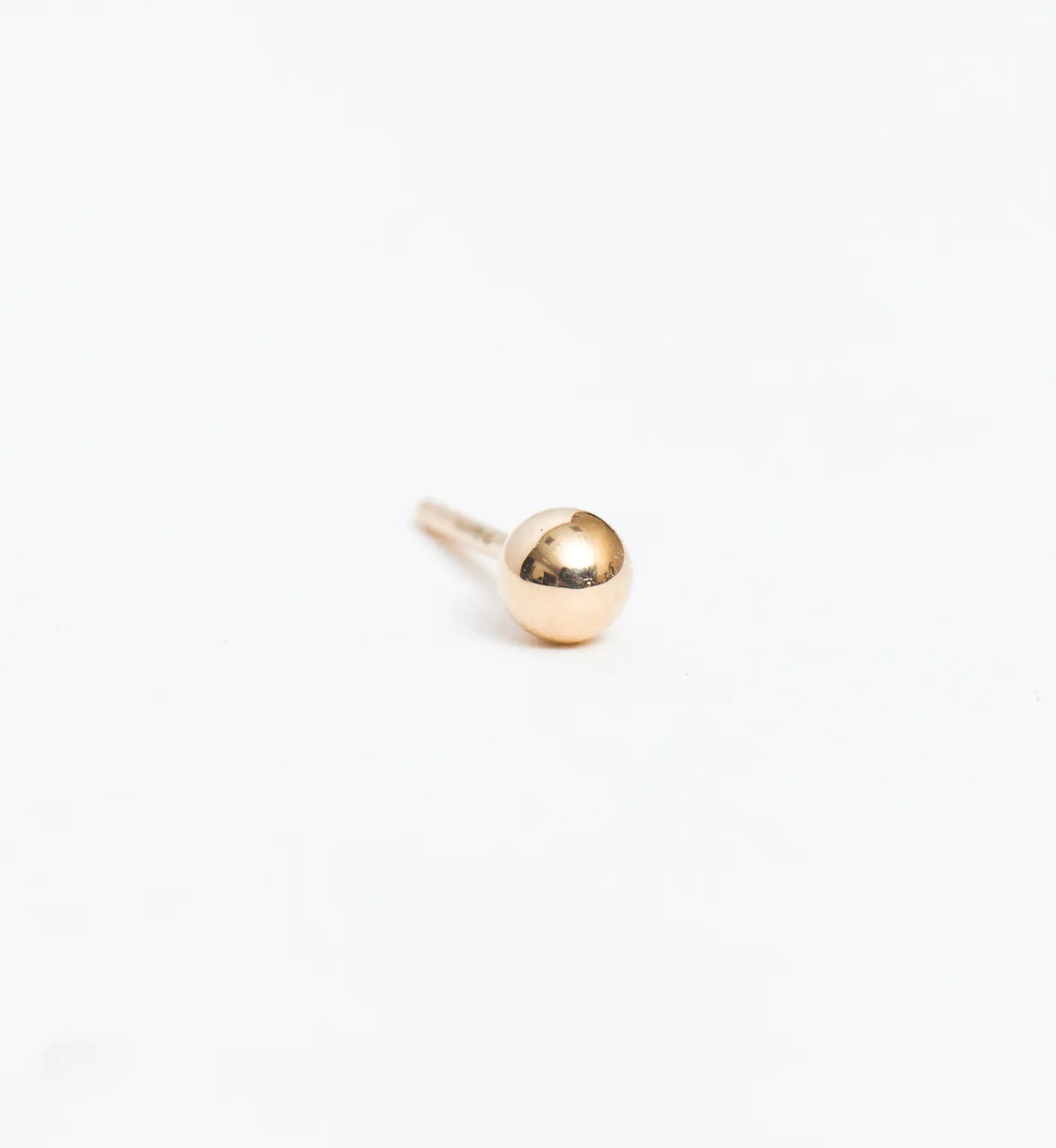 Gold 3 mm Ball Stud
