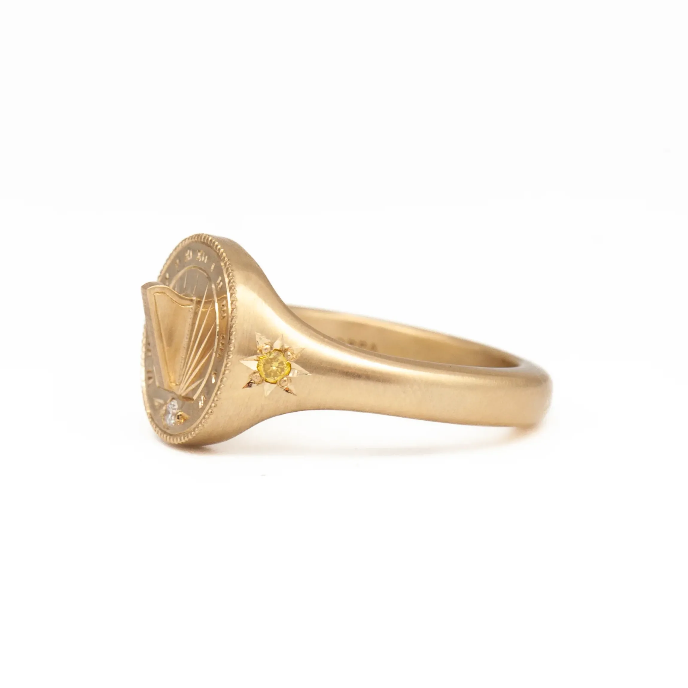 Golden Hour Signet Ring