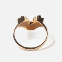 Halo Pavé Apex Ring Crown