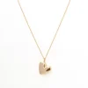 Heart Locket Long Chain Necklace