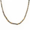 Labradorite Rondelle Bead Necklace