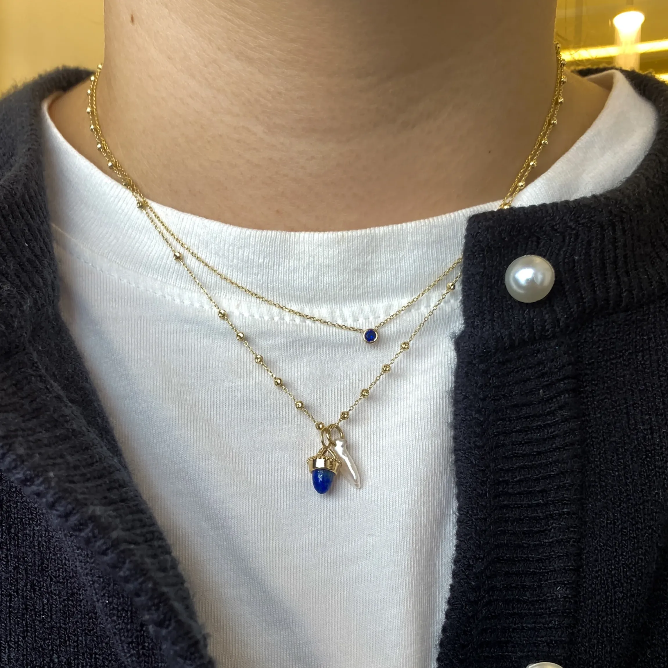 Lapis Lazuli Amphora Amulet