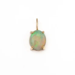 Large Oval Solo Charm