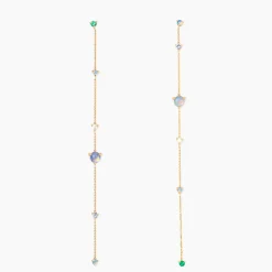 Linear Chain Earrings