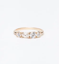 Linear Diamond Ring