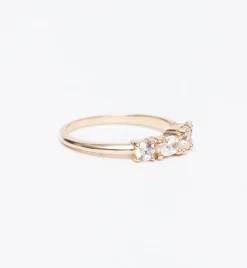 Linear Diamond Ring