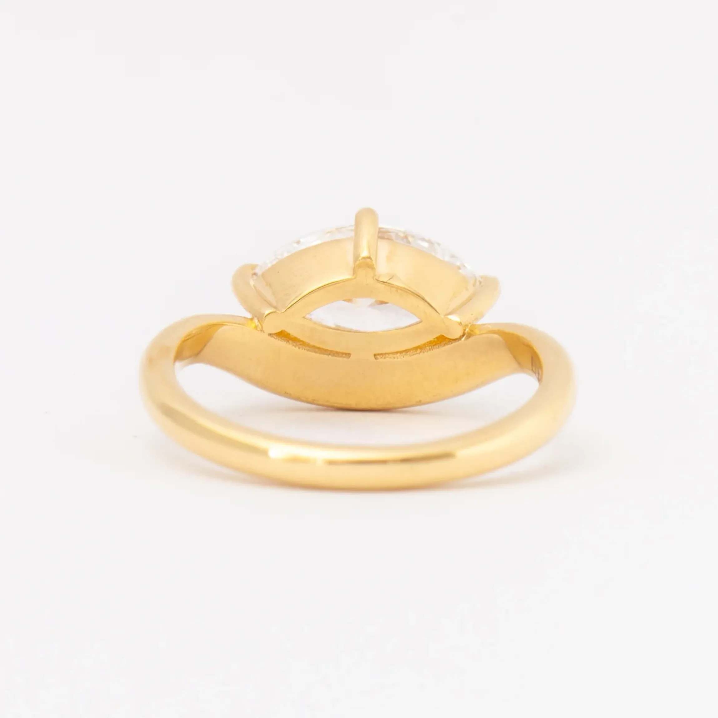 Marquise Diamond Piscine Ring