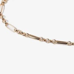 Medium Mixed Paperclip & Rolo Chain Bracelet