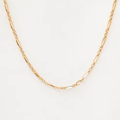 Medium Mixed Paperclip & Rolo Chain Necklace