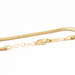 Medium Oval Snake Chain Bracelet