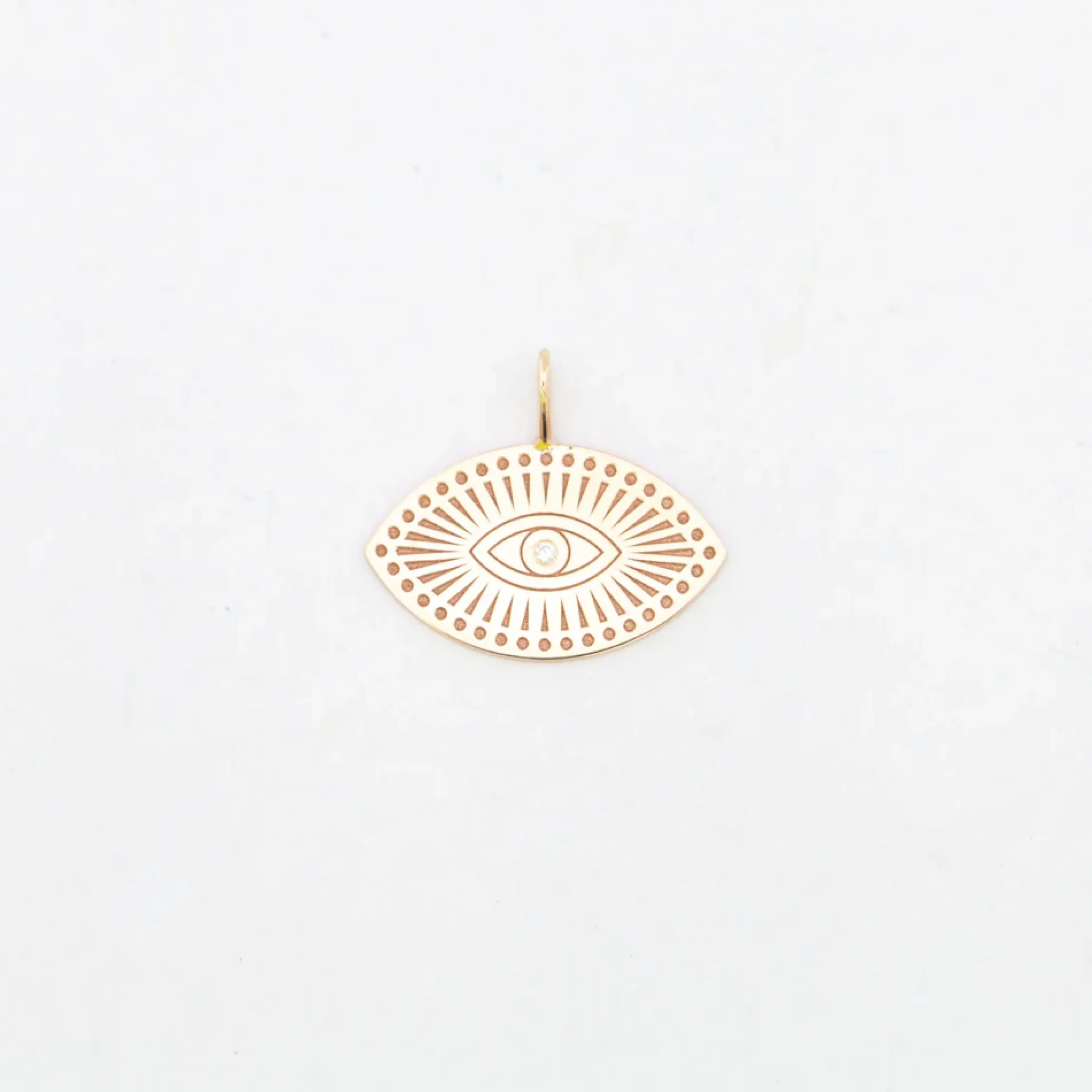 Medium Radiant Evil Eye Charm