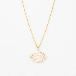 Medium Radiant Evil Eye Charm