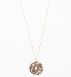 Medium Sunbeam Medallion Necklace