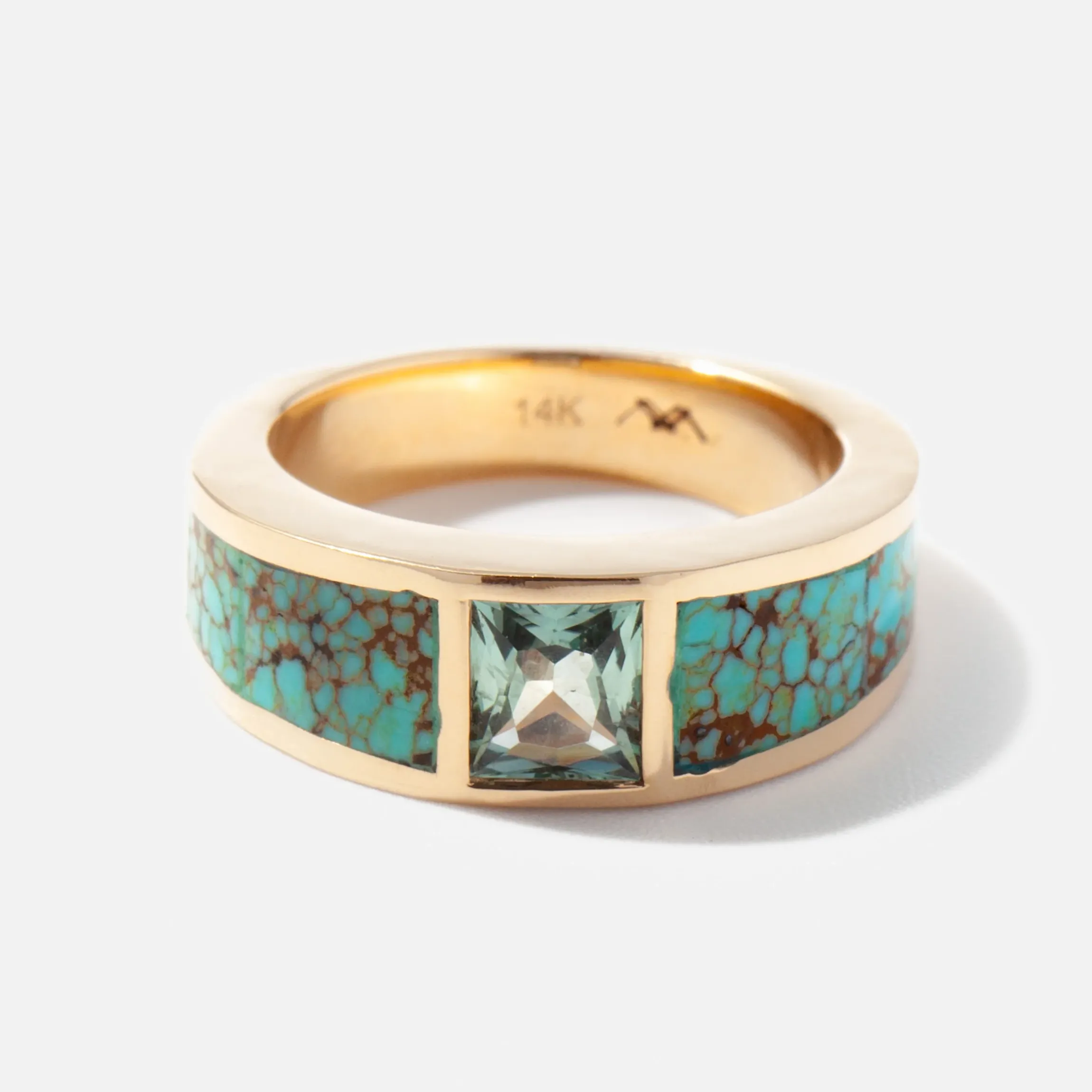 Meri Montana Sapphire & Turquoise Inlay Band
