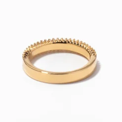 Meridian Baguette Diamond Half Eternity Band