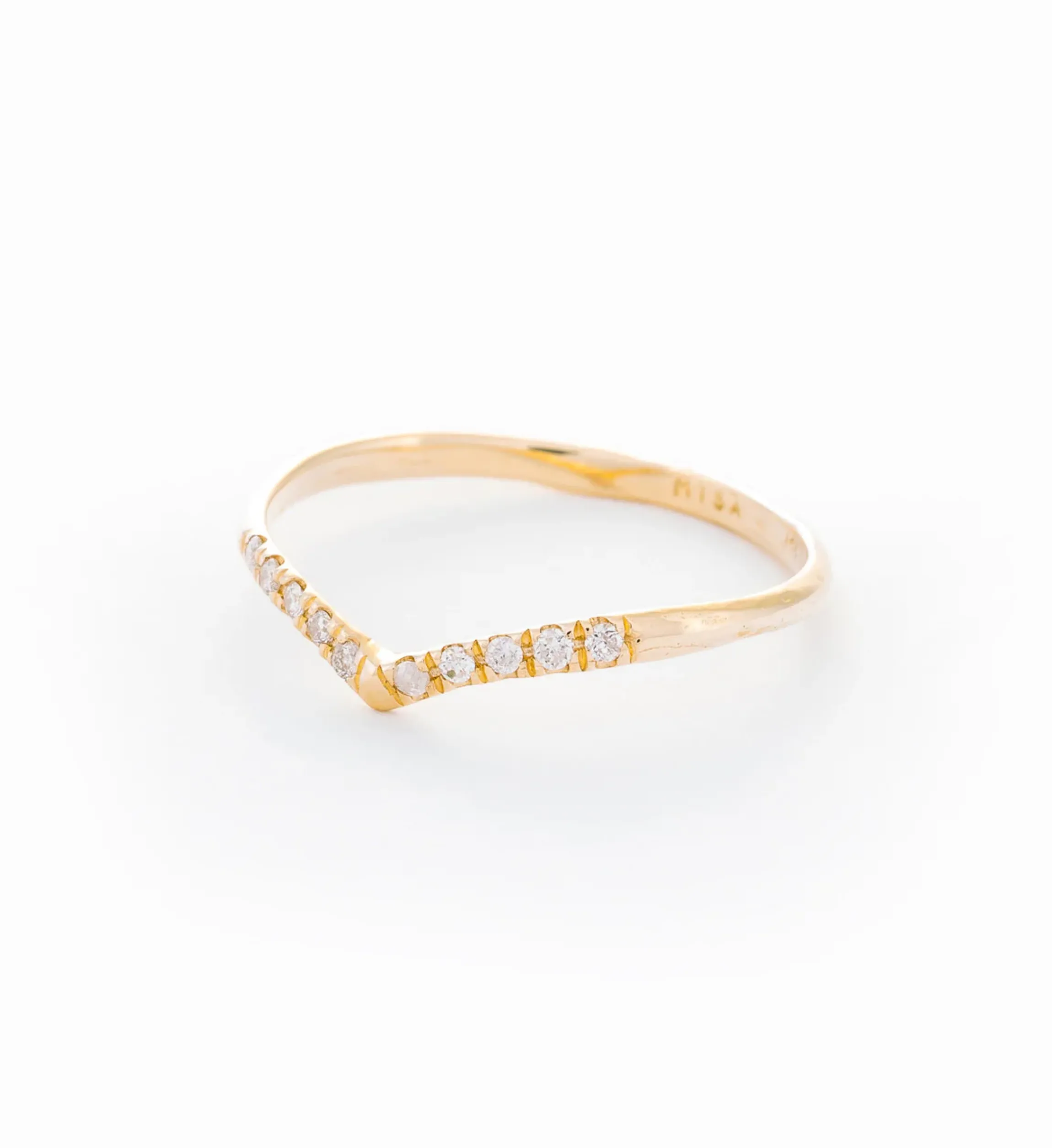 Mini Beak Diamond Ring