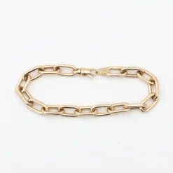 7mm Italian Chain Link Bracelet