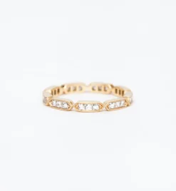 Olivia French-Cut Diamond Band