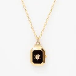 Onyx Le Stelle Locket