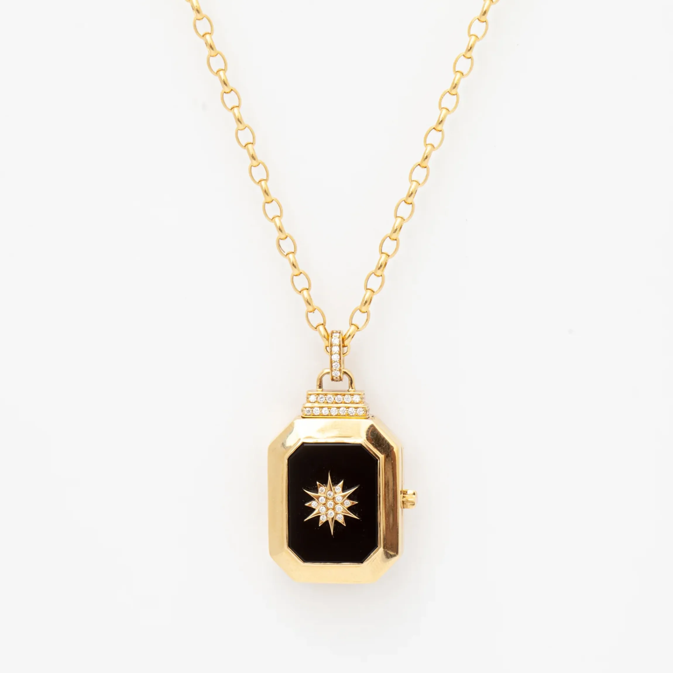 Onyx Le Stelle Locket