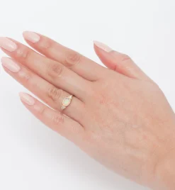 Opal Long Spear Ring