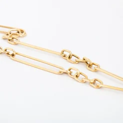 Paperclip & Round Link Chain