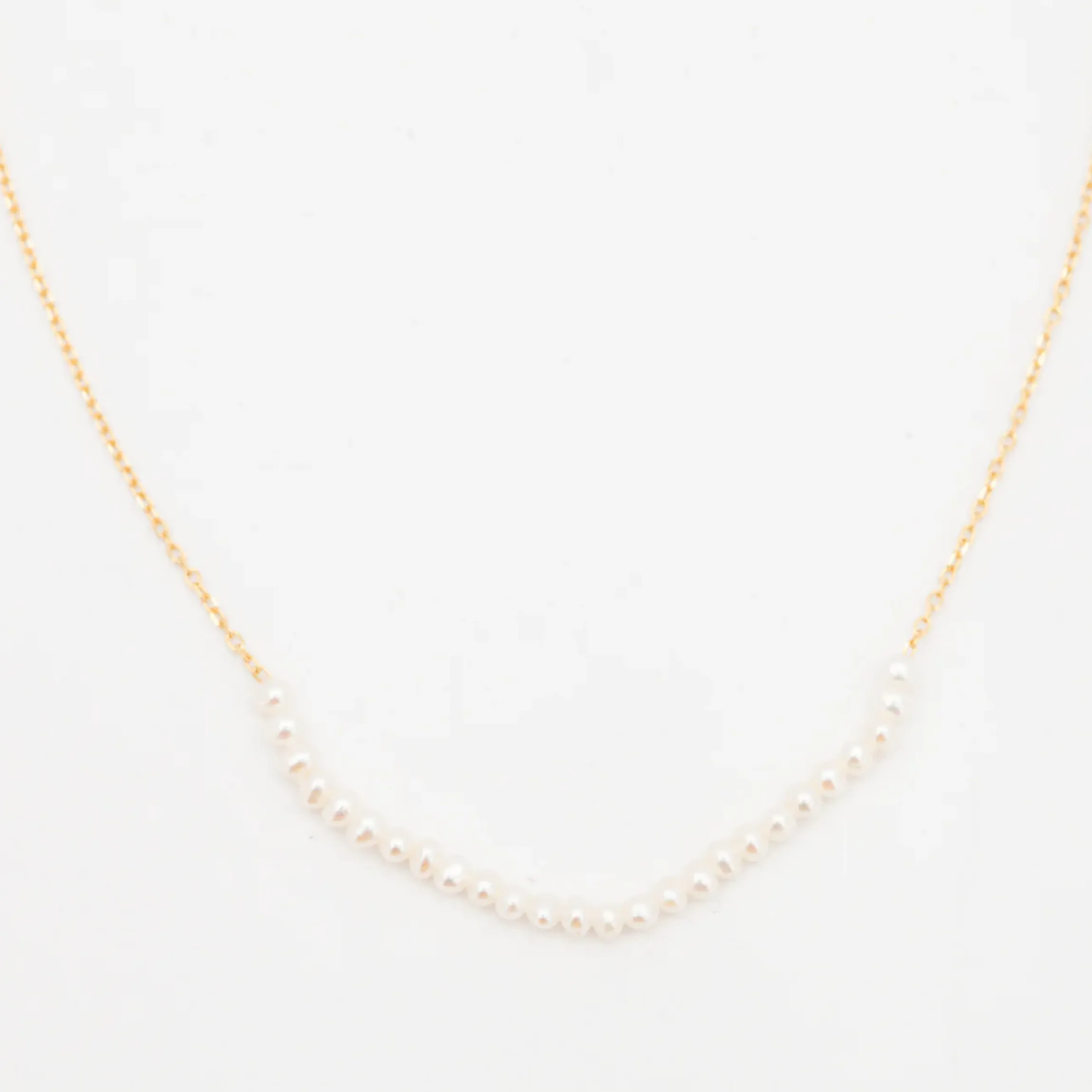 Pearl Arc Necklace