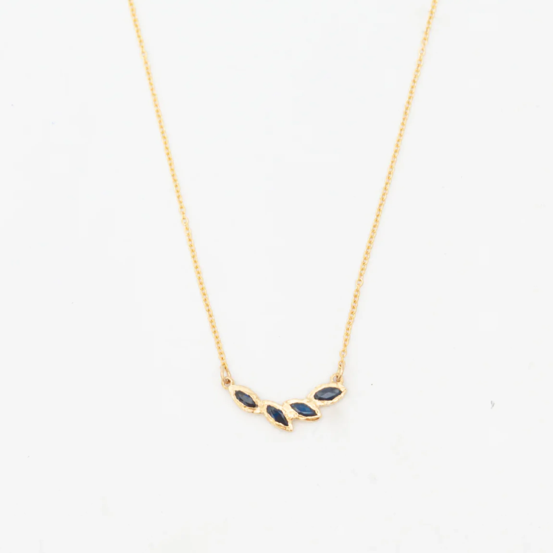 Petal Sapphire Necklace