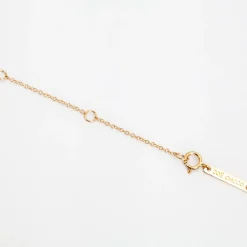 Princess Diamond & Pavé Bar Necklace