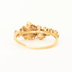 Purple Tanzanite Peonies & Pink Sapphire Lilacs on Sleeping Petal Gard