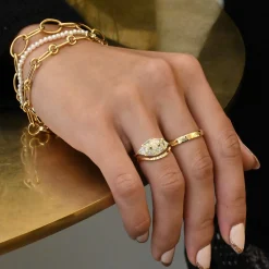 Reflective Dome Ring