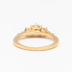 Rose-Cut Wild Iris Ring