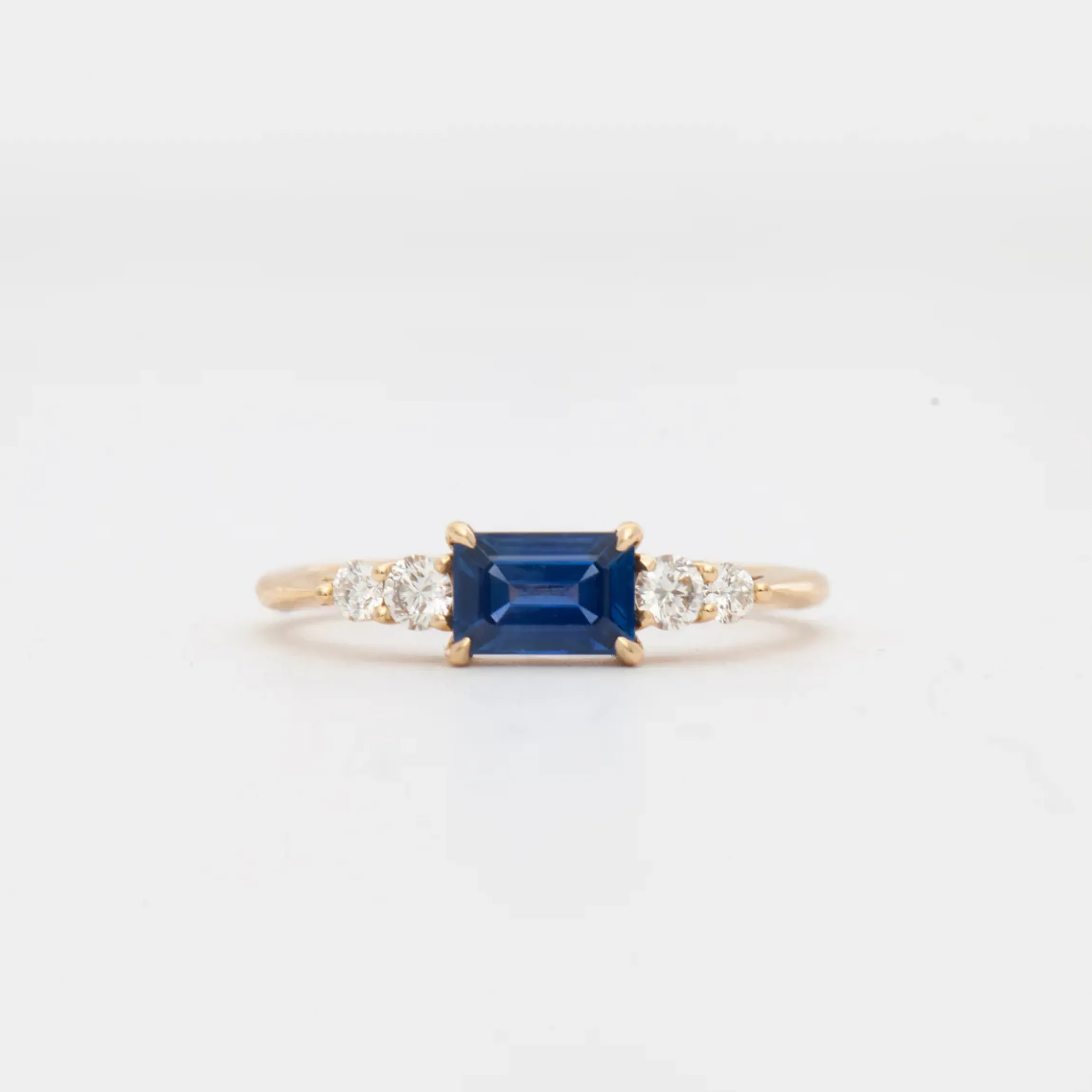Sapphire Five Stone Bea Ring