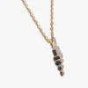 Sapphire Monroe Totem Pendant Necklace
