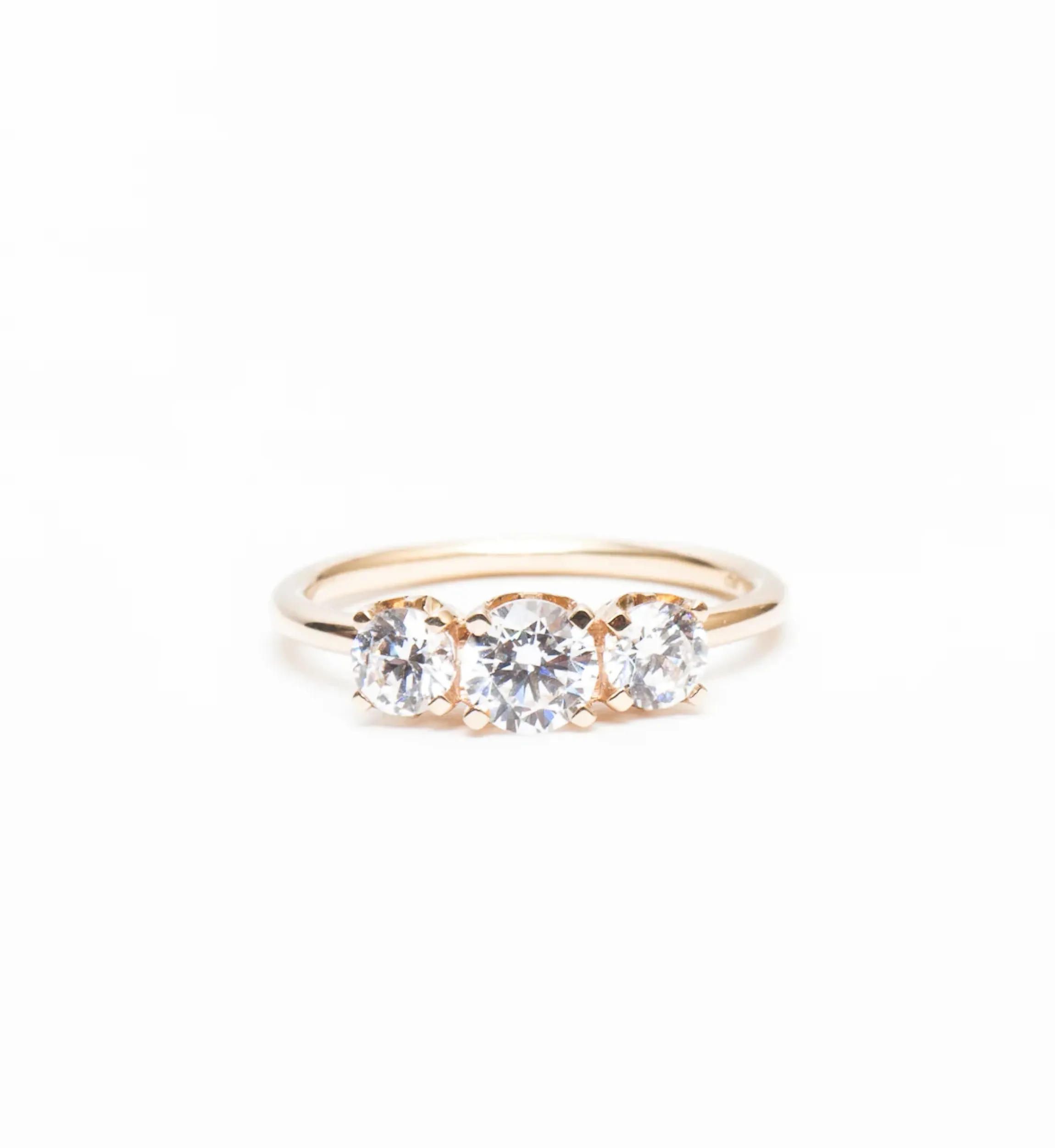 Signature Three-Stone Ring