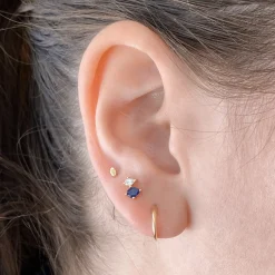 Single Oval Stud