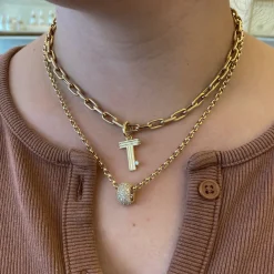 Small Rolo Chain Necklace