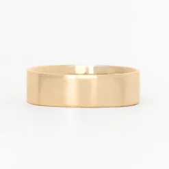 Square 6mm Polished Band