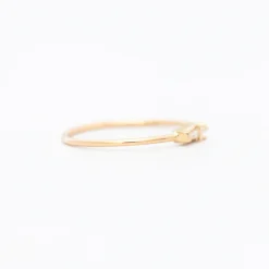 Tapered Baguette and Prong Diamond Ring