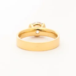 Temple Half-Bezel Solitaire