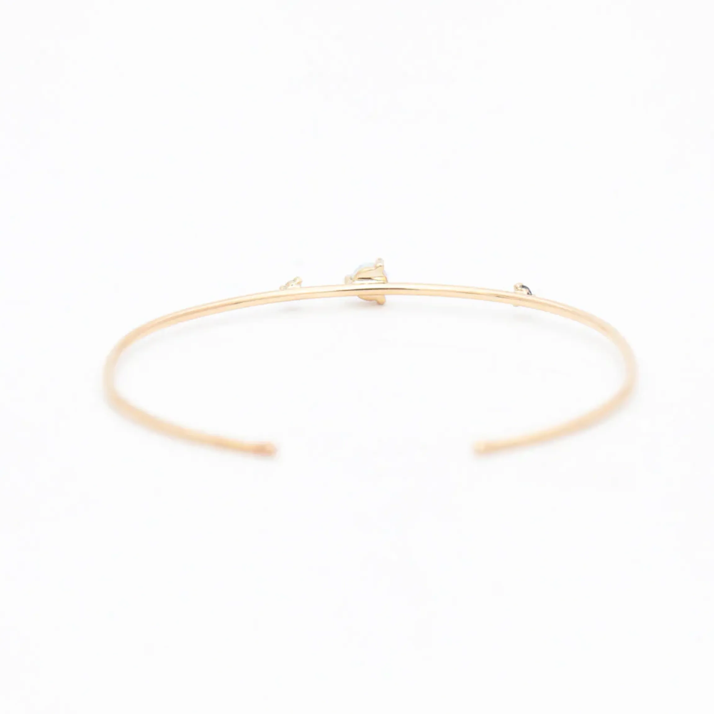 Three Stone Opal Cuff